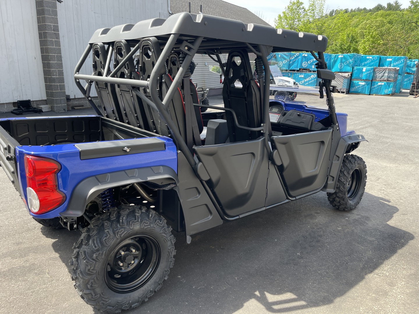 2022 Jungle Cross 800EFI EPS 4X4 ST5 Passenger Blue Odes, Side X