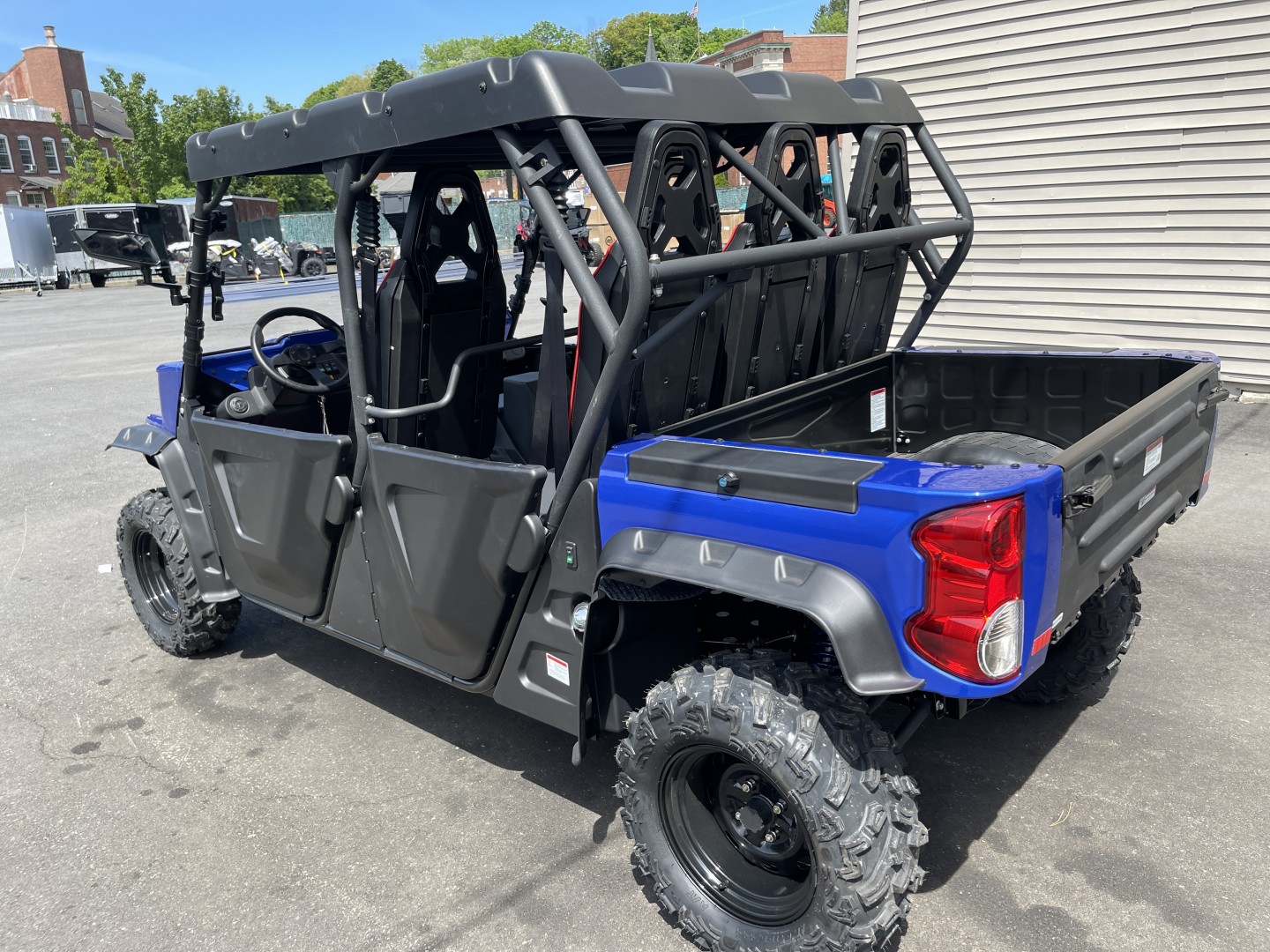 2022 Jungle Cross 800EFI EPS 4X4 ST5 Passenger Blue Odes, Side X