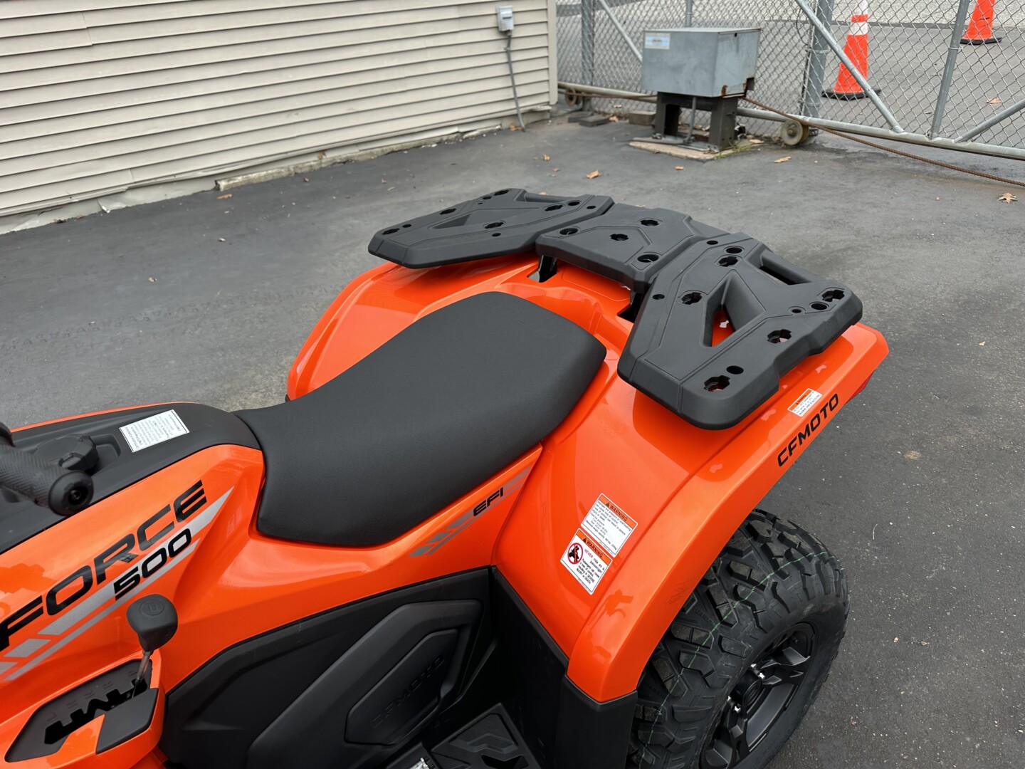 2024 CForce 500 EFI EPS 4X4 Lava Orange W FREE ATV COVER ATVs CF   IMG 0207 1 