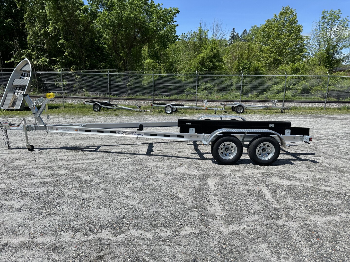 2024 Vantage Boat Trailer VATB-5225 Dual Axel Disc Brakes 6125GVW ...